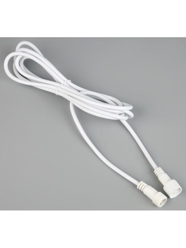 Удлинитель для гирлянд УМС, 3W, 300 см, белая нить, 220 В