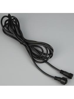 Удлинитель для гирлянд УМС, 3W, 300 см, тёмная нить, 220 В