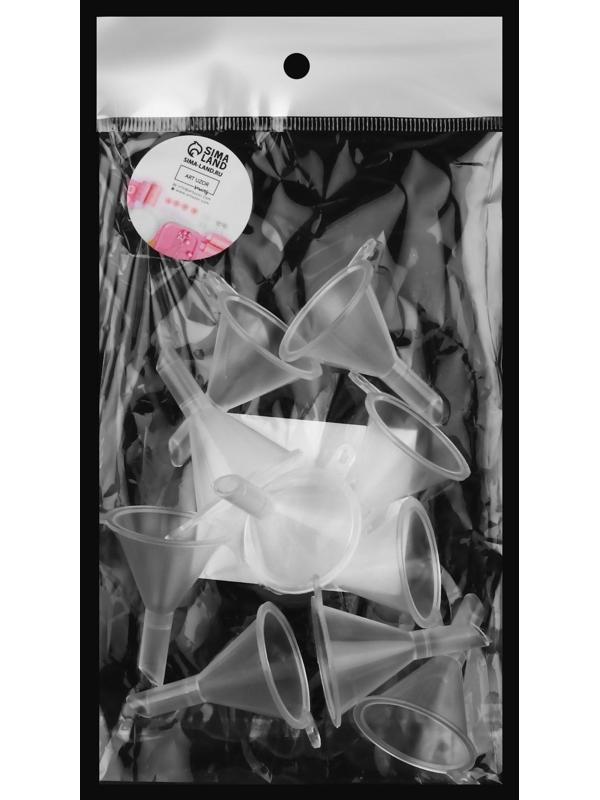 Воронка для бисера и страз, с держартелем, d = 0,6/3 × 4,2 см