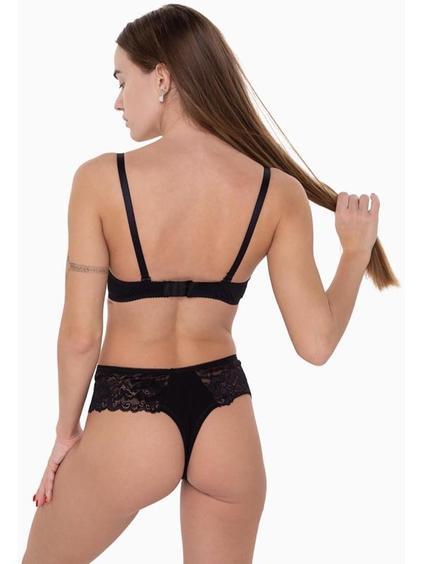 Бюстгальтер женский, цвет чёрный, размер 75В