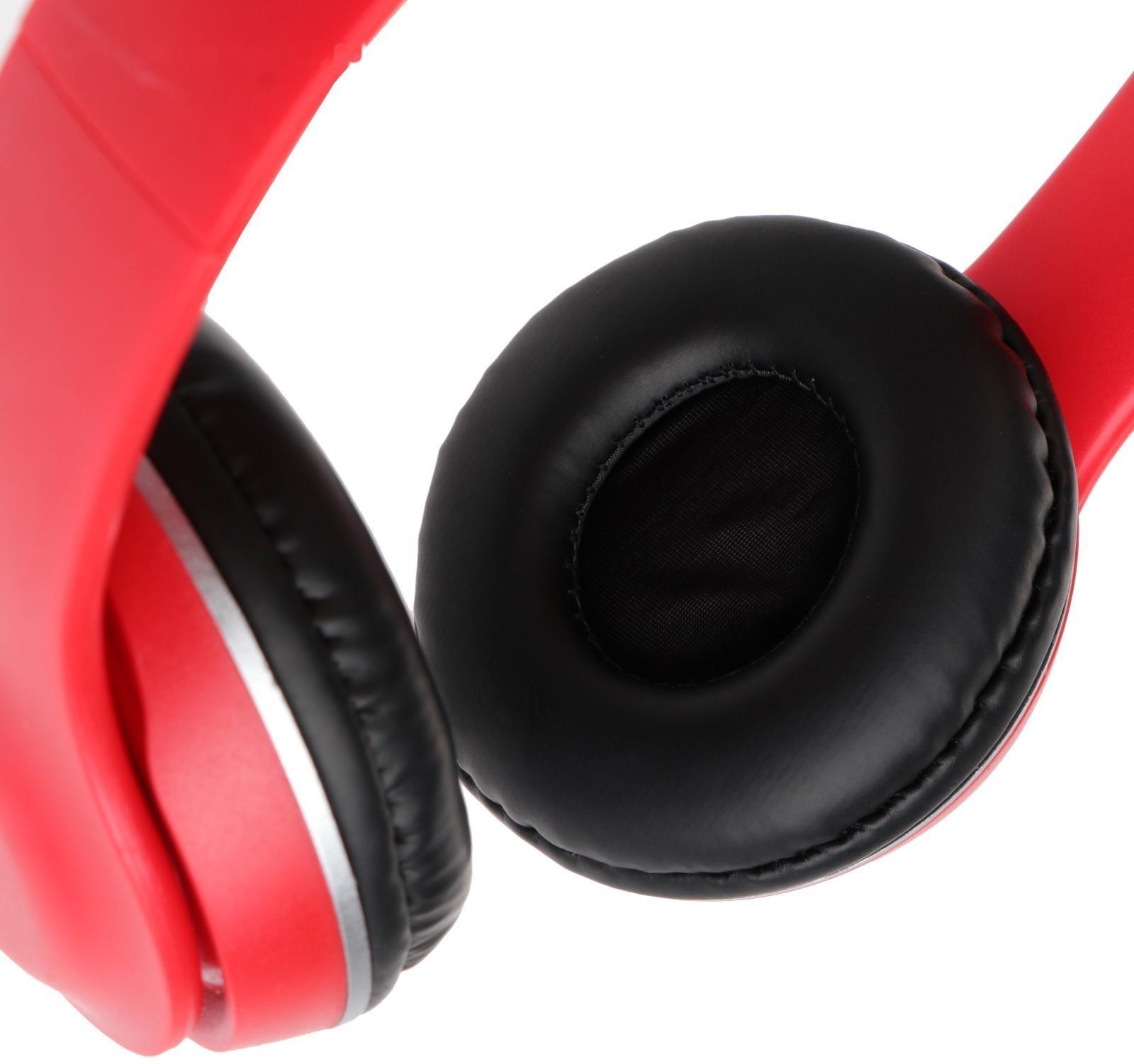 Наушники Perfeo SHARP PF_C3922, накладные, складные, 40мм, 100дБ, 32Ом, 3.5мм, 1.2м, красные