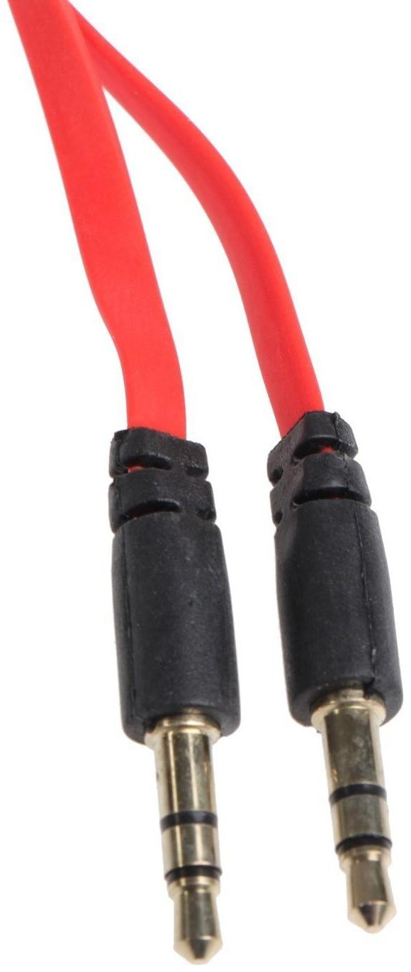 Наушники Perfeo SHARP PF_C3922, накладные, складные, 40мм, 100дБ, 32Ом, 3.5мм, 1.2м, красные