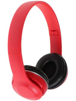 Наушники Perfeo SHARP PF_C3922, накладные, складные, 40мм, 100дБ, 32Ом, 3.5мм, 1.2м, красные