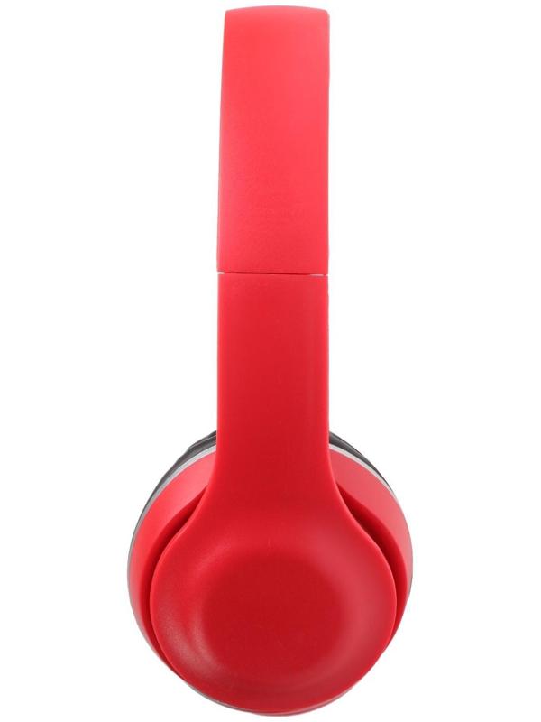 Наушники Perfeo SHARP PF_C3922, накладные, складные, 40мм, 100дБ, 32Ом, 3.5мм, 1.2м, красные