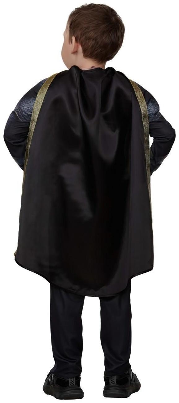 Карнавальный костюм «Чёрный Адам», с мускулами, р. 34, рост 134 см