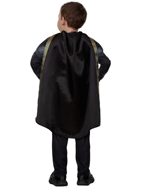 Карнавальный костюм «Чёрный Адам», с мускулами, р. 34, рост 134 см