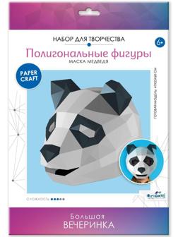 Полигональные маски «Мудрая панда»