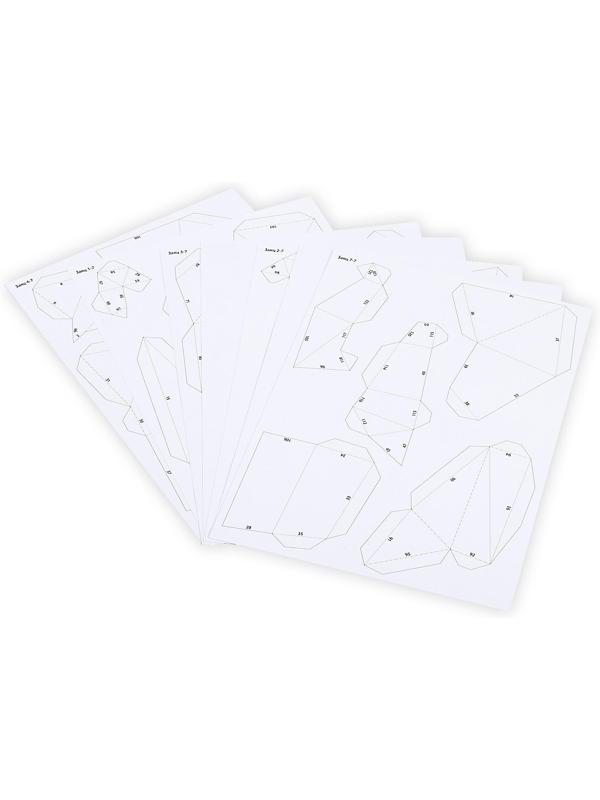 Полигональные маски «Заяц»