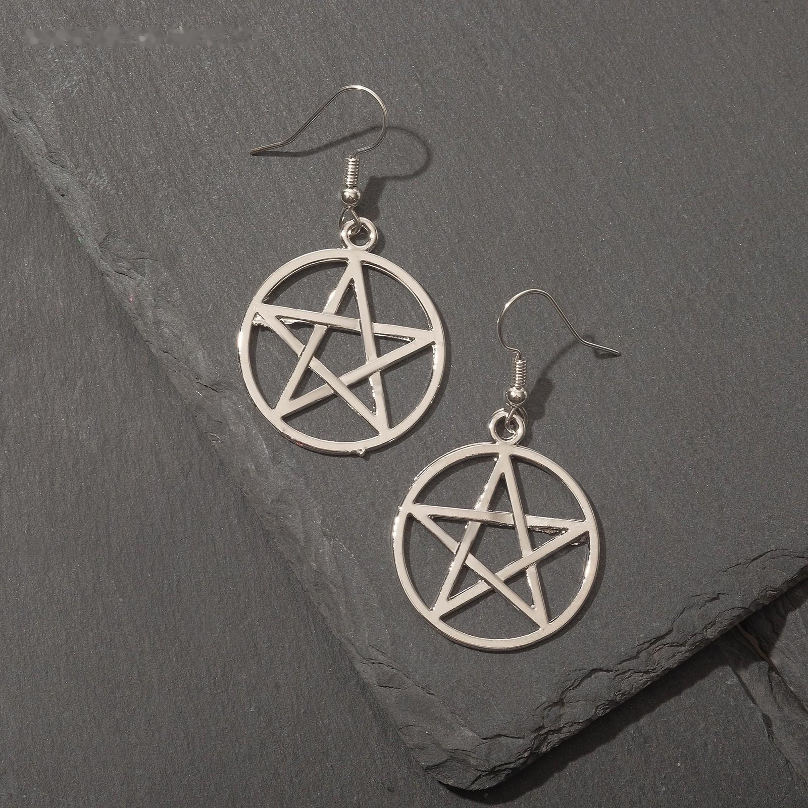 Серьги металл 