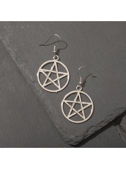 Серьги металл 