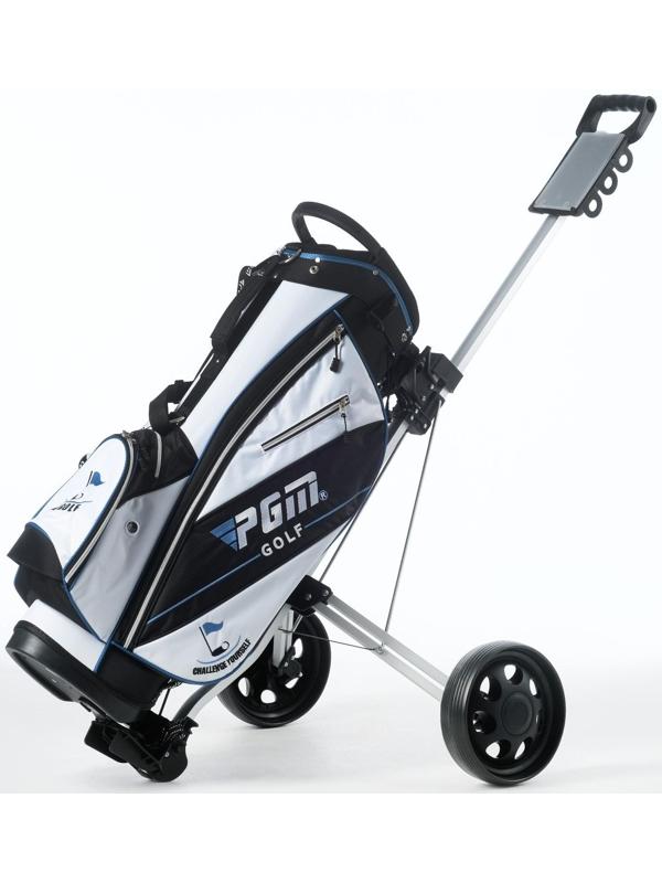 Тележка для перевозки сумок для гольфа PGM, складная, алюминий