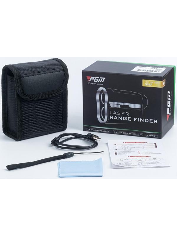 Лазерный дальномер PGM, дальность 550 м, IPX5, USB, 11 х 7.8 х 3.8 см