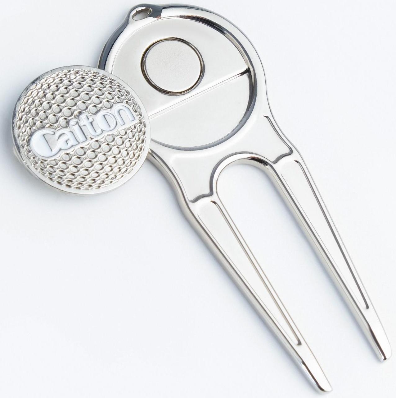 Подарочный набор PGM 3 в 1: брелок, вилка-маркер, подставка для мяча