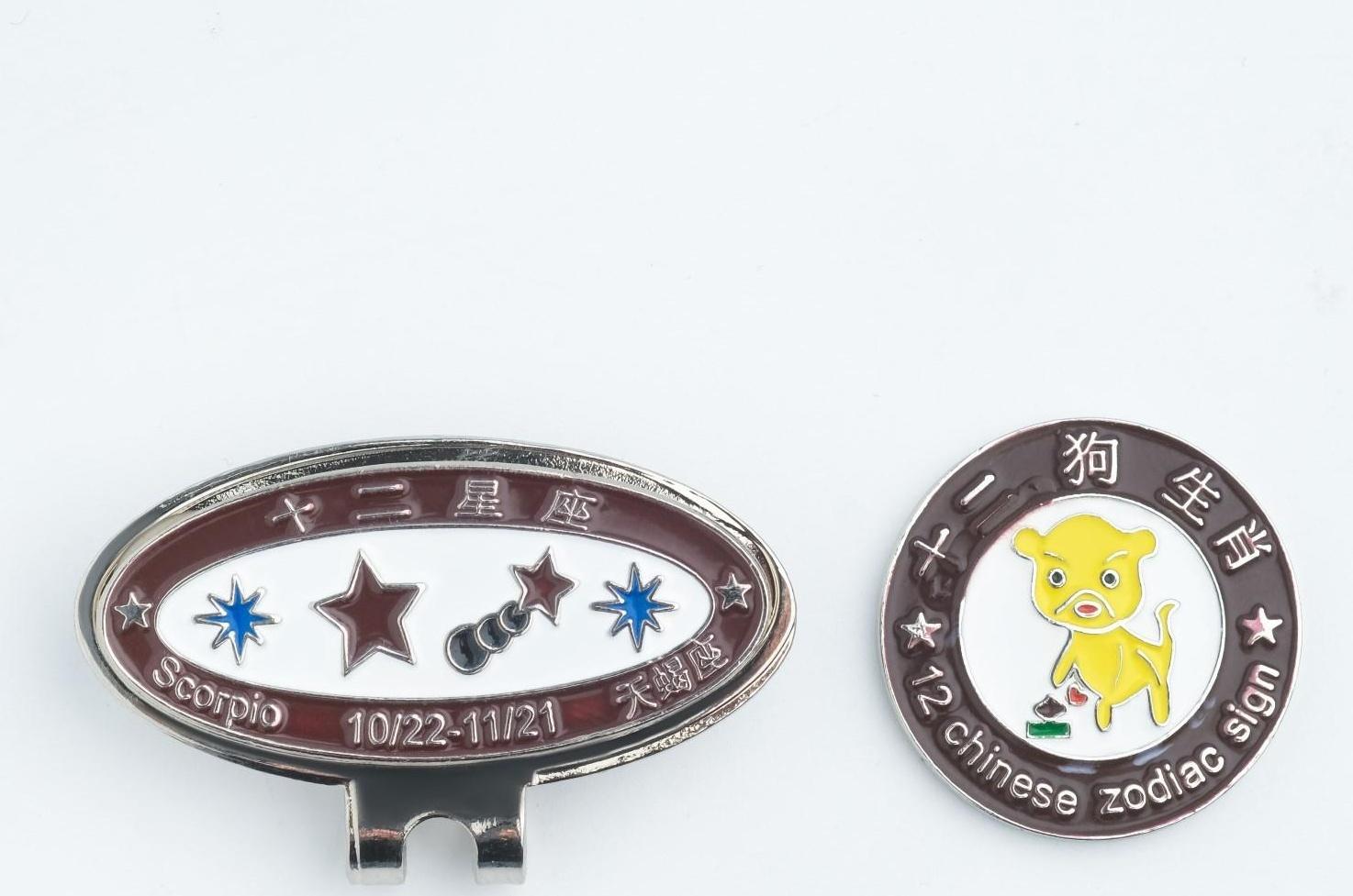 Подарочный набор PGM 3 в 1: брелок, вилка-маркер, подставка для мяча