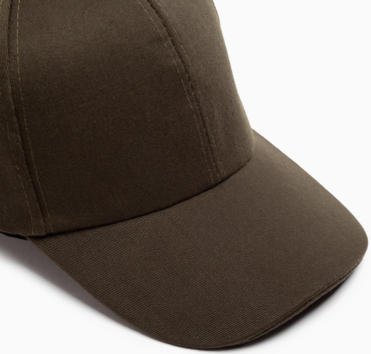 Бейсболка однотонная MINAKU, размер 58, цвет зеленый