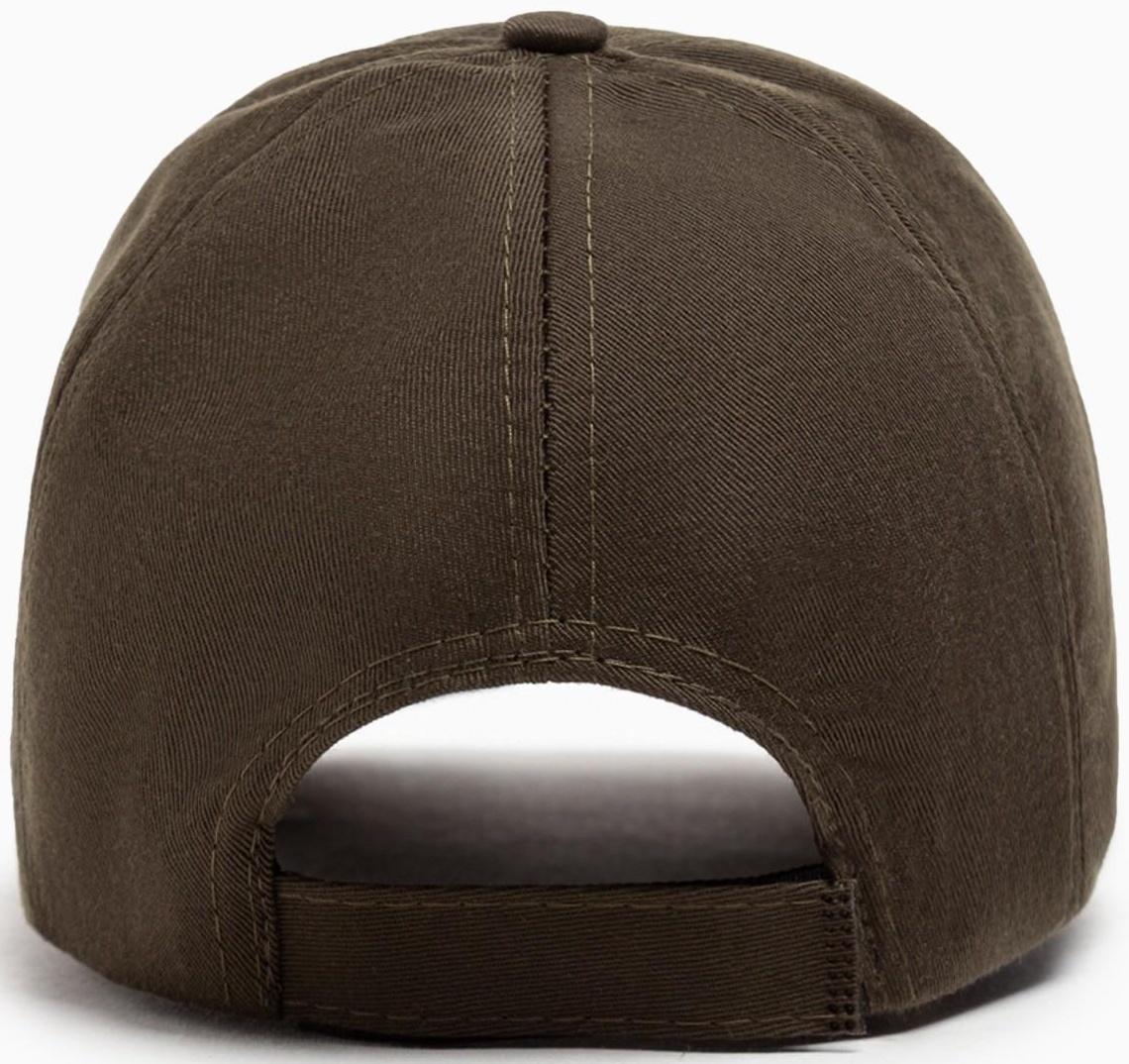 Бейсболка однотонная MINAKU, размер 58, цвет зеленый