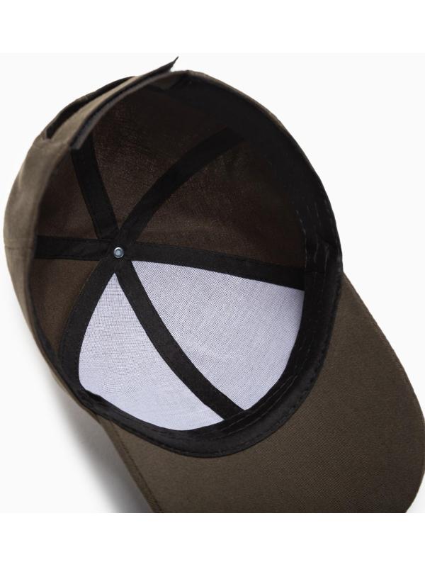 Бейсболка однотонная MINAKU, размер 58, цвет зеленый