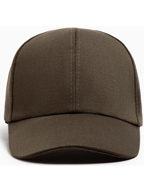 Бейсболка однотонная MINAKU, размер 58, цвет зеленый