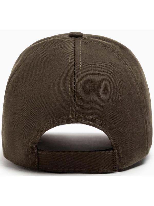 Бейсболка однотонная MINAKU, размер 58, цвет зеленый