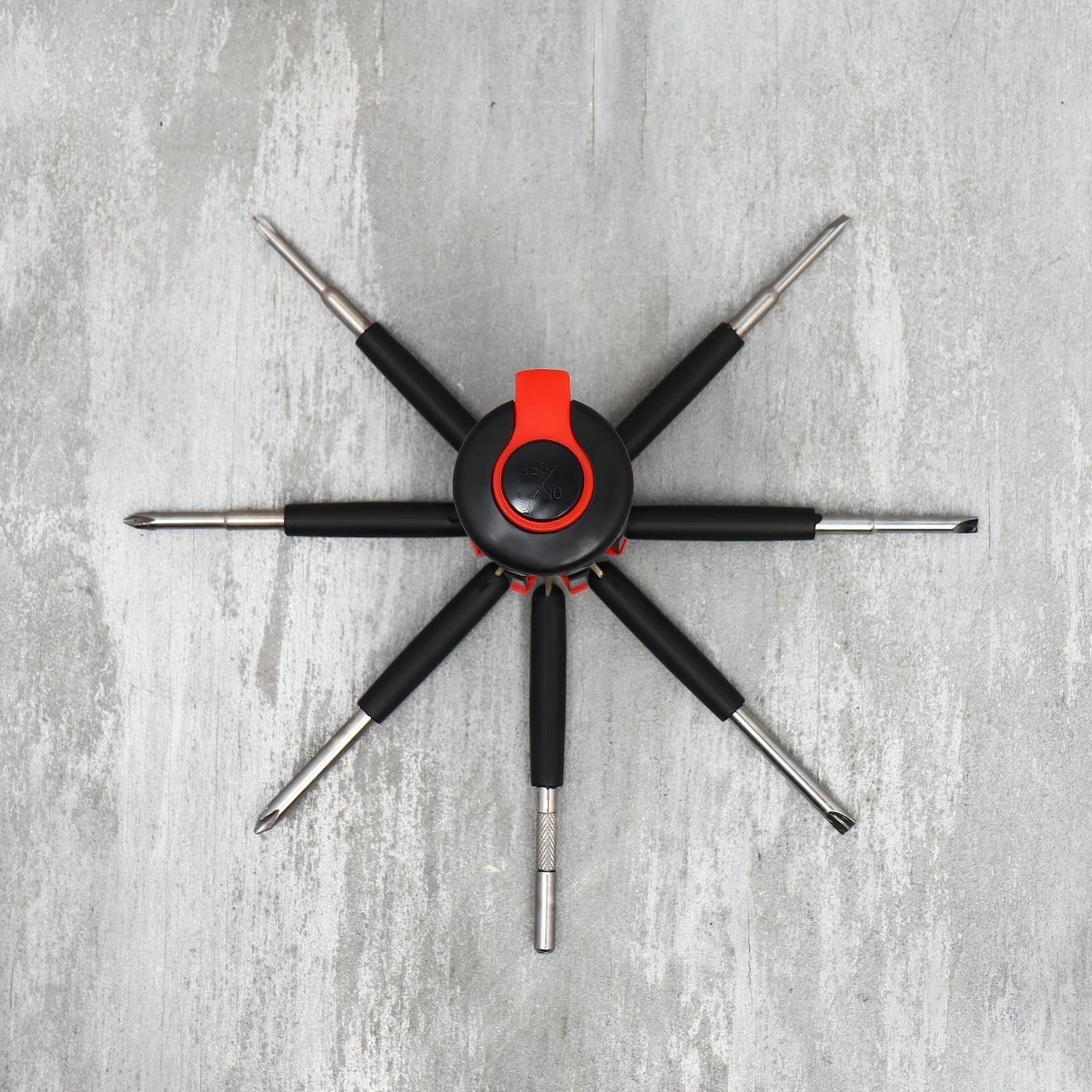 Набор автоаксессуаров 2 в 1 «Золотой водитель»: мультитул и фонарик на голову