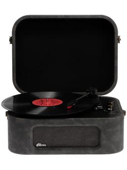 Проигрыватель виниловых дисков Ritmix LP-190B, 6 Вт, RCA, Jack 3.5, BT, серый