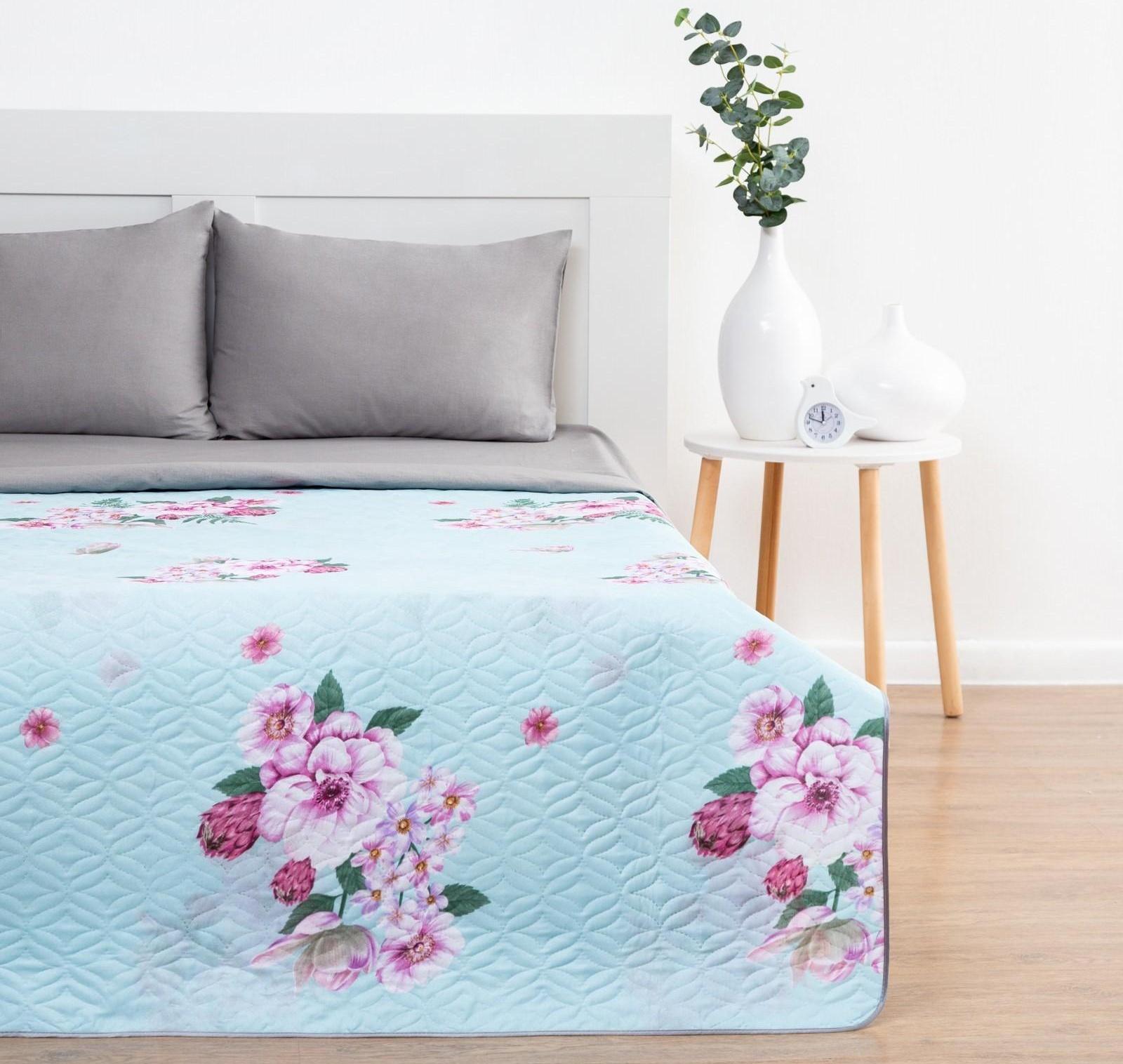 Покрывало Merry, размер 142х205см, микрофибра, 100% полиэстер