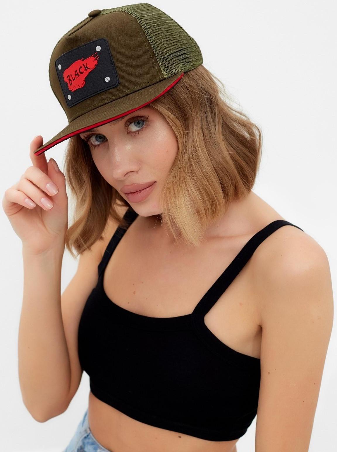 Бейсболка MINAKU с нашивкой цвет зеленый , размер 56-58