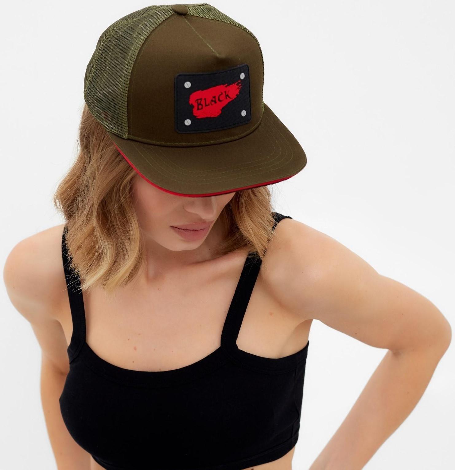 Бейсболка MINAKU с нашивкой цвет зеленый , размер 56-58