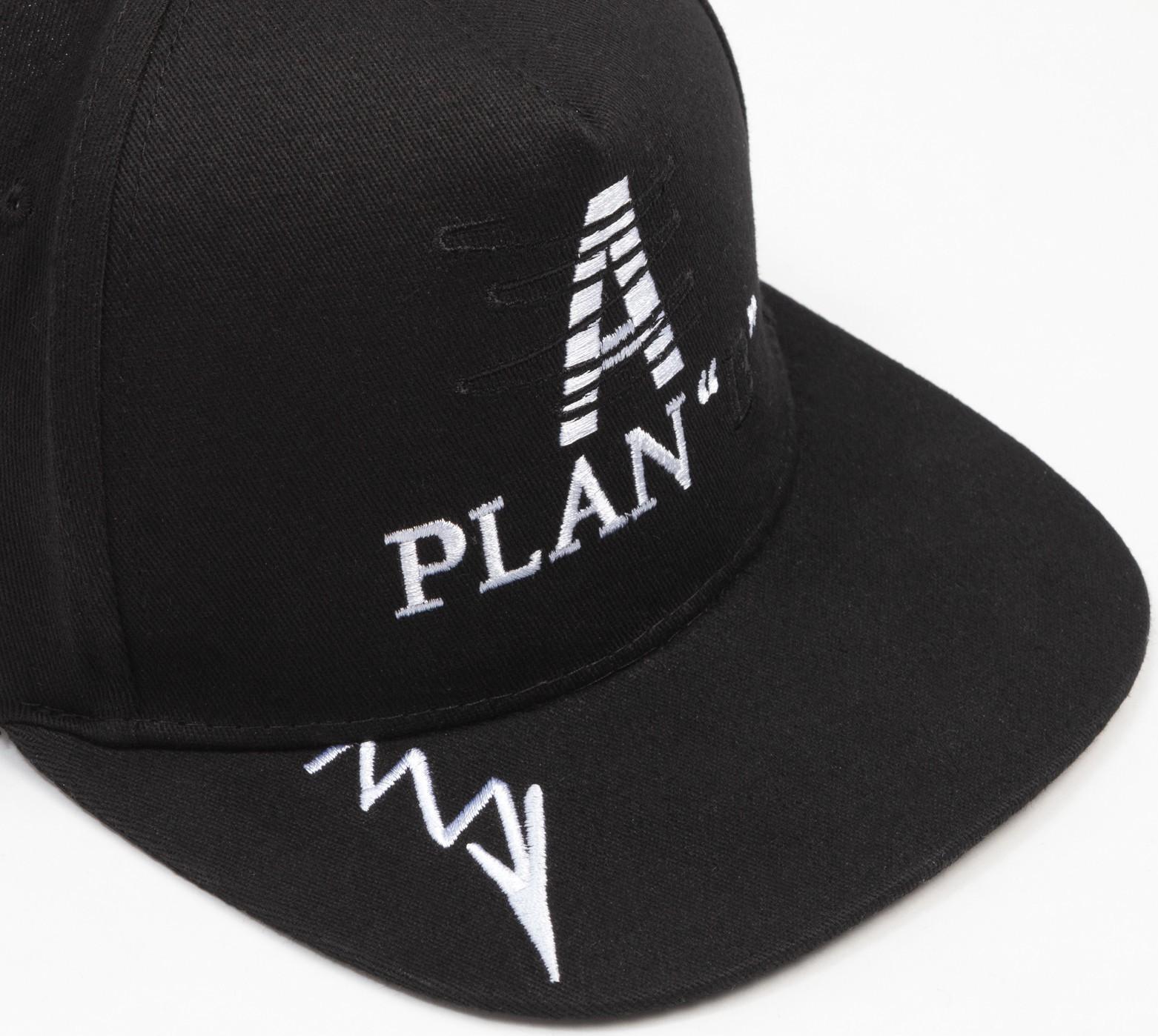 Бейсболка MINAKU с вышивкой цвет черный , размер 56-58