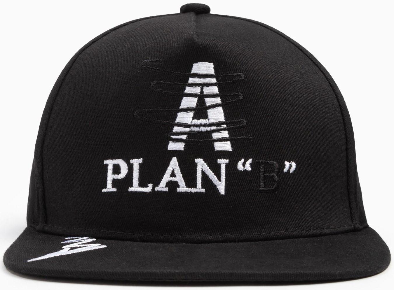 Бейсболка MINAKU с вышивкой цвет черный , размер 56-58