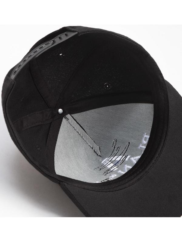 Бейсболка MINAKU с вышивкой цвет черный , размер 56-58