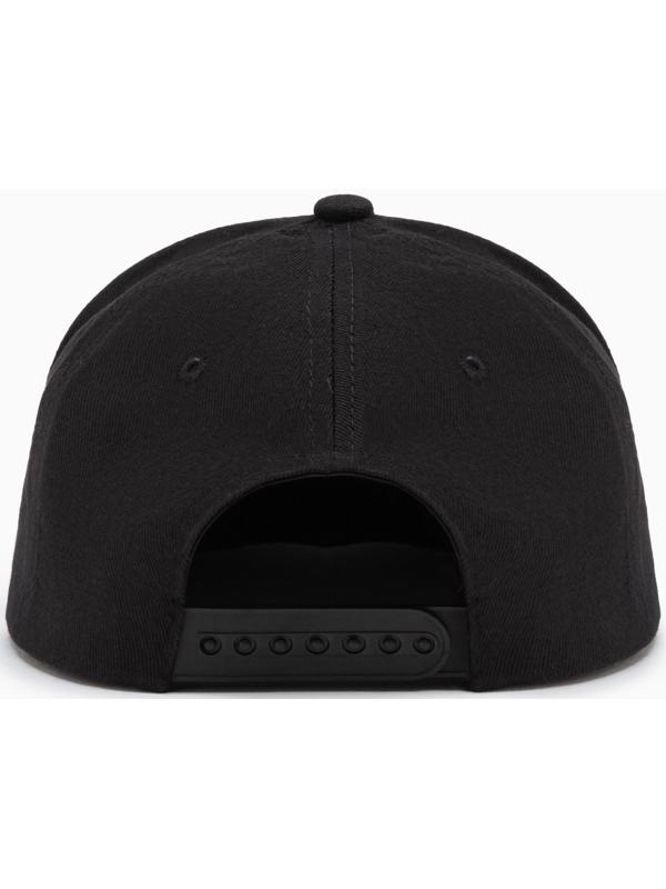 Бейсболка MINAKU с вышивкой цвет черный , размер 56-58