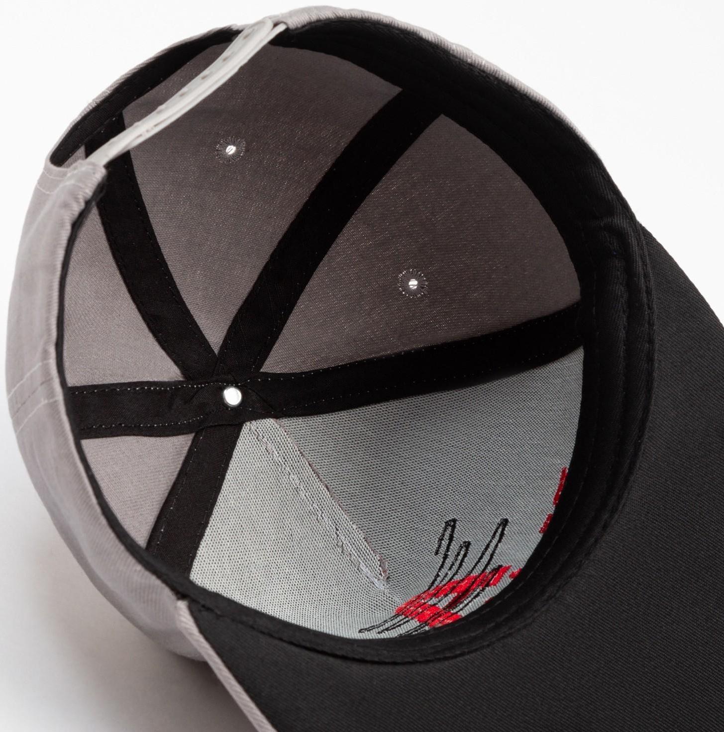 Бейсболка MINAKU с вышивкой цвет серый , размер 56-58