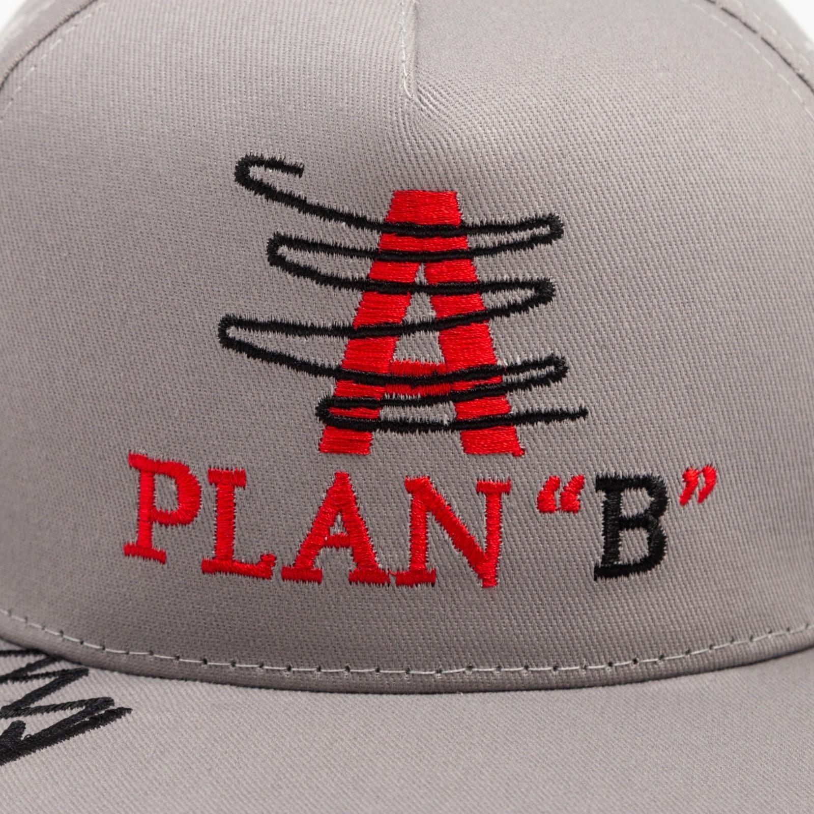 Бейсболка MINAKU с вышивкой цвет серый , размер 56-58