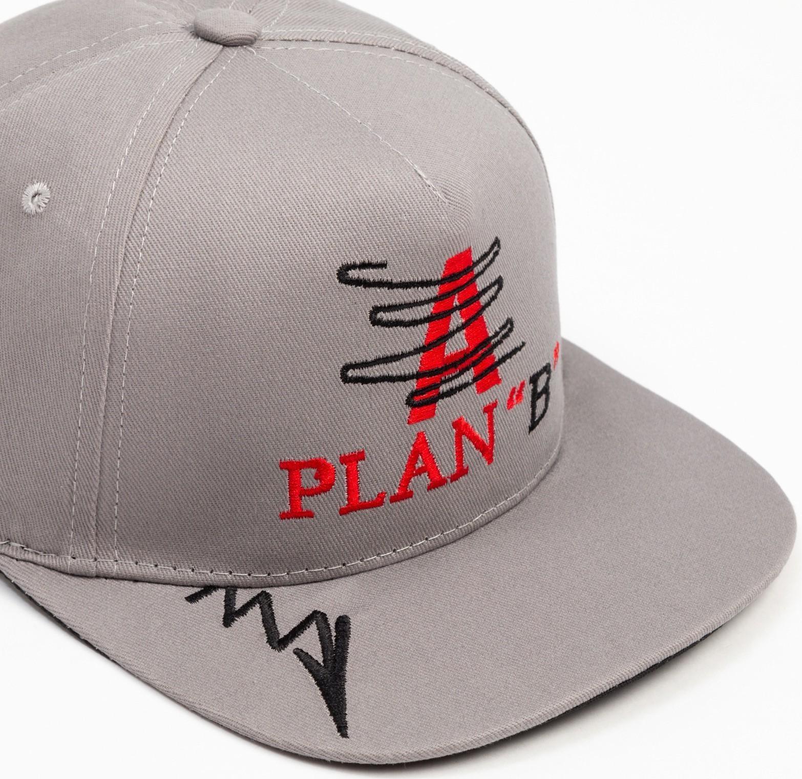 Бейсболка MINAKU с вышивкой цвет серый , размер 56-58