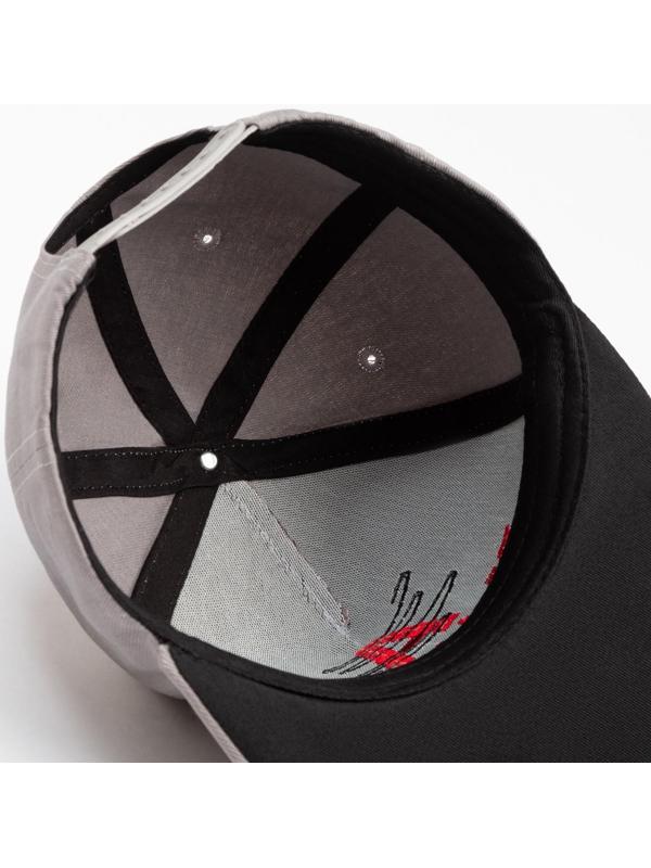 Бейсболка MINAKU с вышивкой цвет серый , размер 56-58