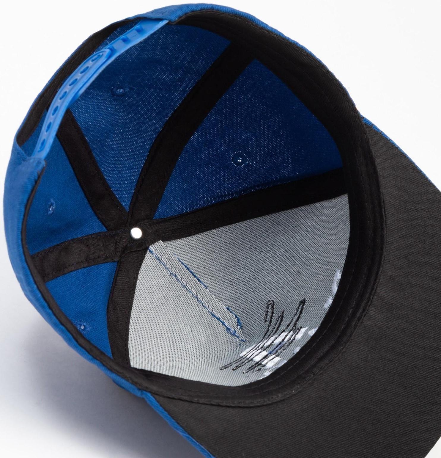 Бейсболка MINAKU с вышивкой цвет синий , размер 56-58