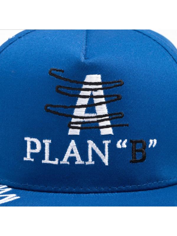 Бейсболка MINAKU с вышивкой цвет синий , размер 56-58