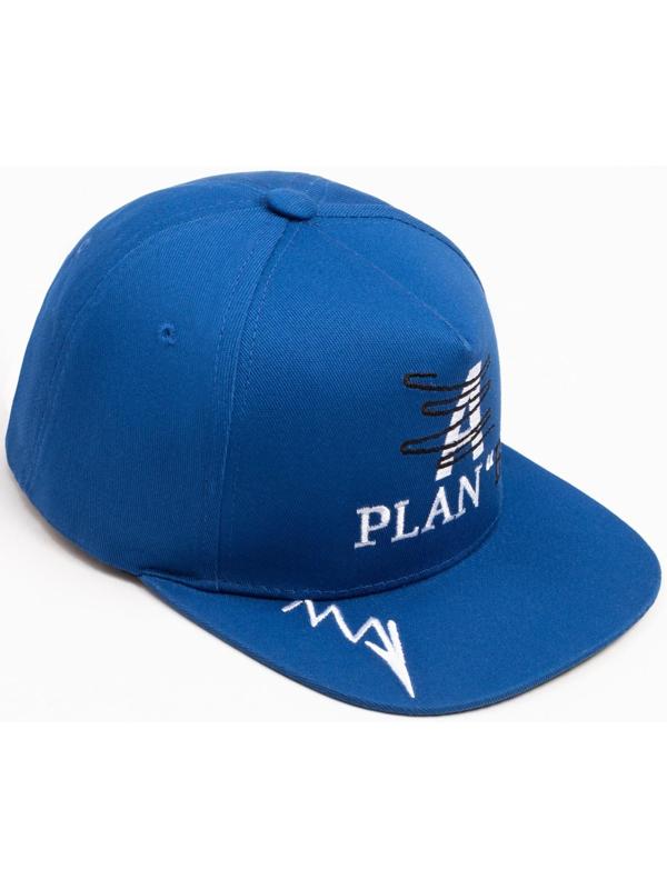 Бейсболка MINAKU с вышивкой цвет синий , размер 56-58