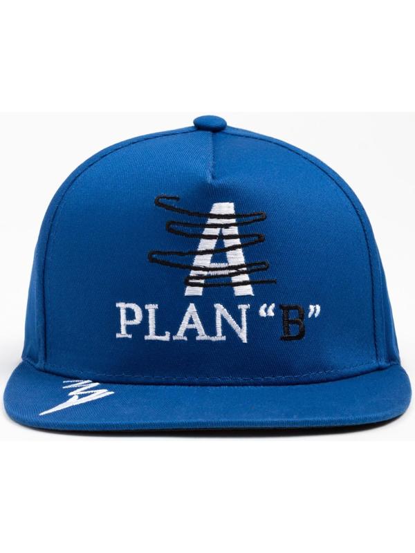 Бейсболка MINAKU с вышивкой цвет синий , размер 56-58