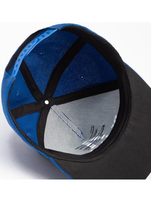 Бейсболка MINAKU с вышивкой цвет синий , размер 56-58