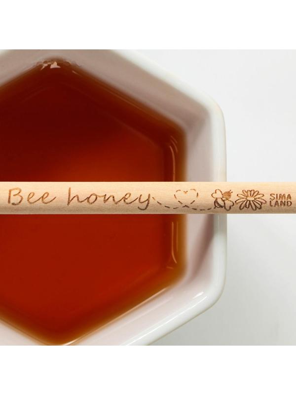 Ложка для меда Bee honey, 15 см