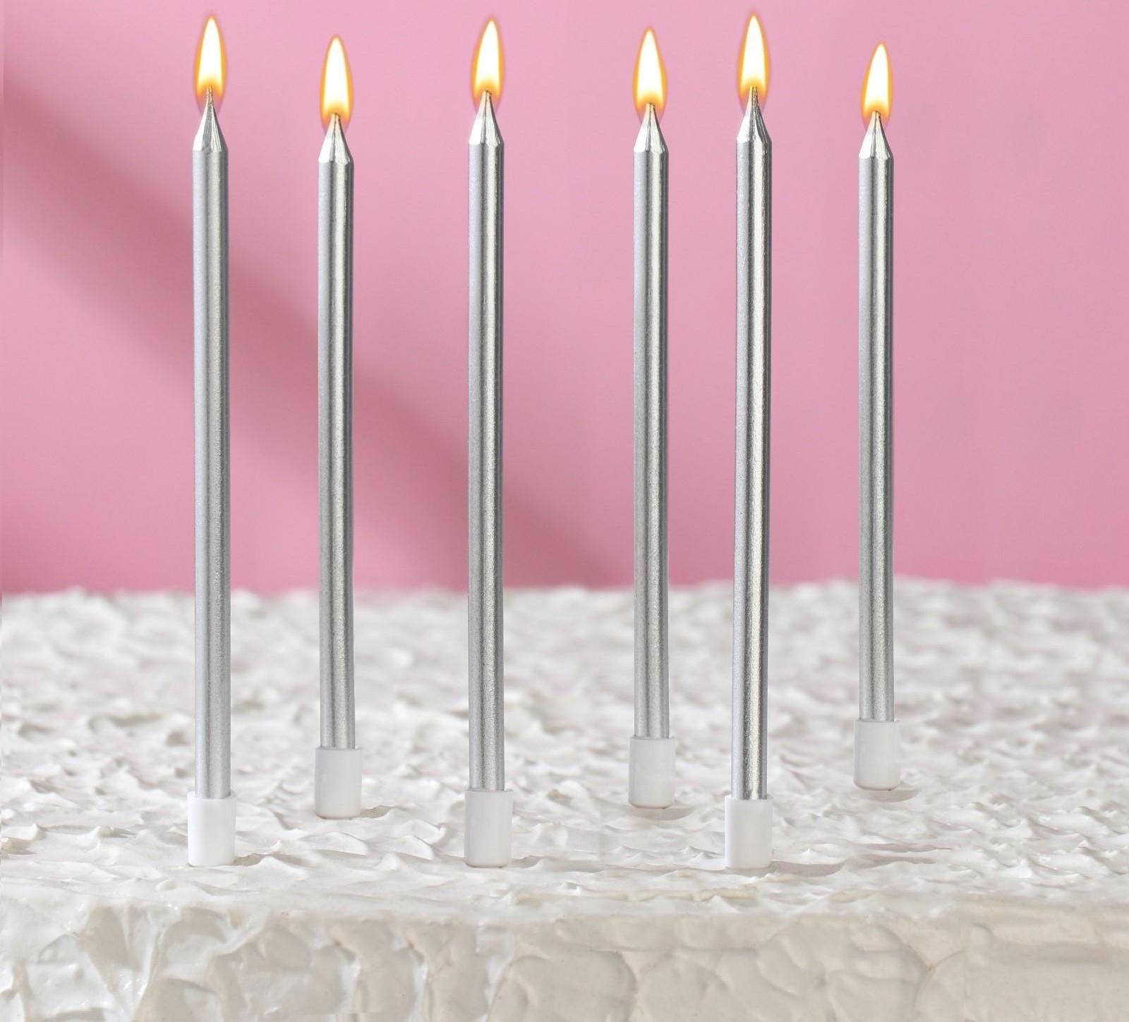 Свечи в торт коктейльные 