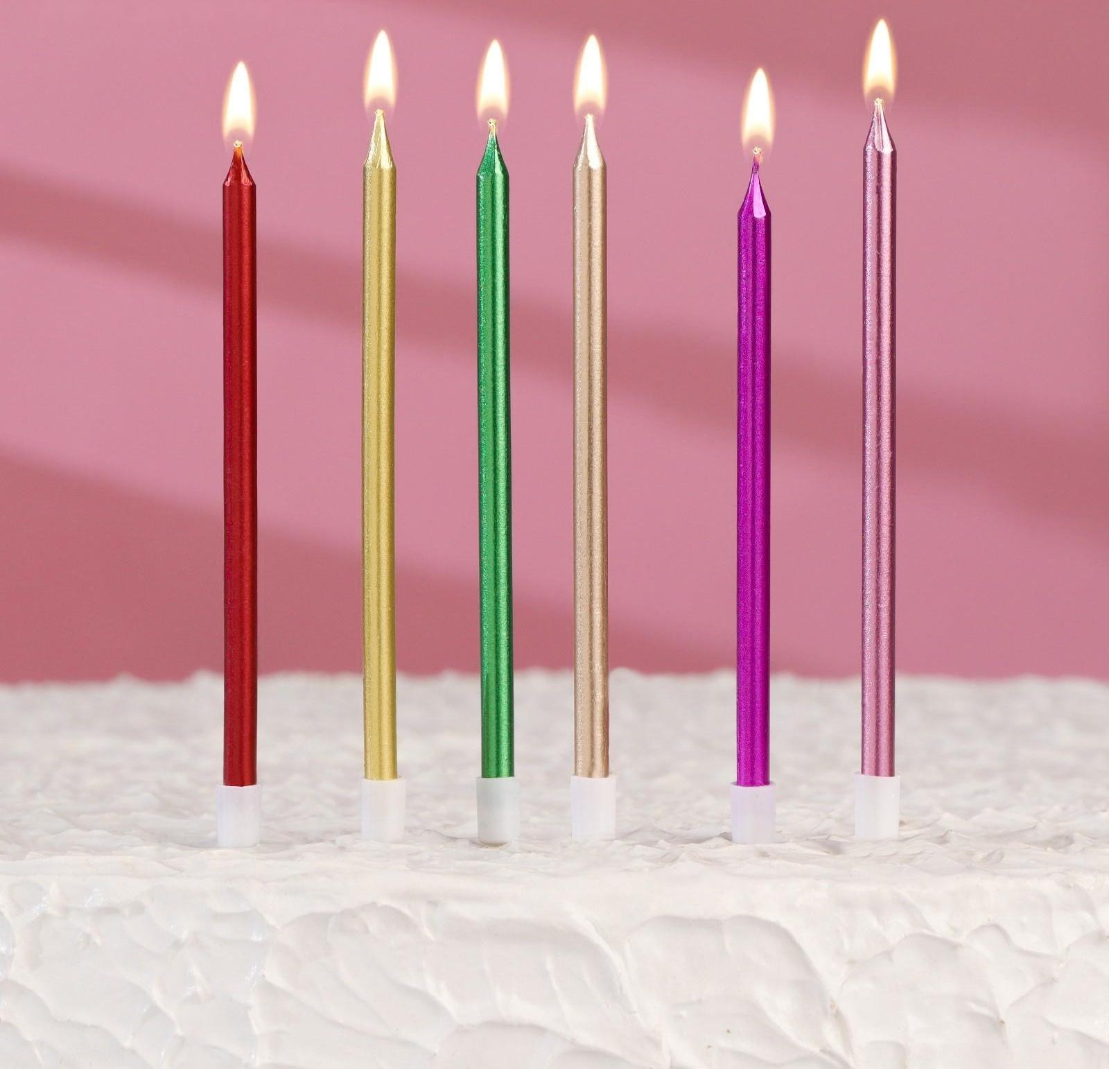 Свечи в торт коктейльные 