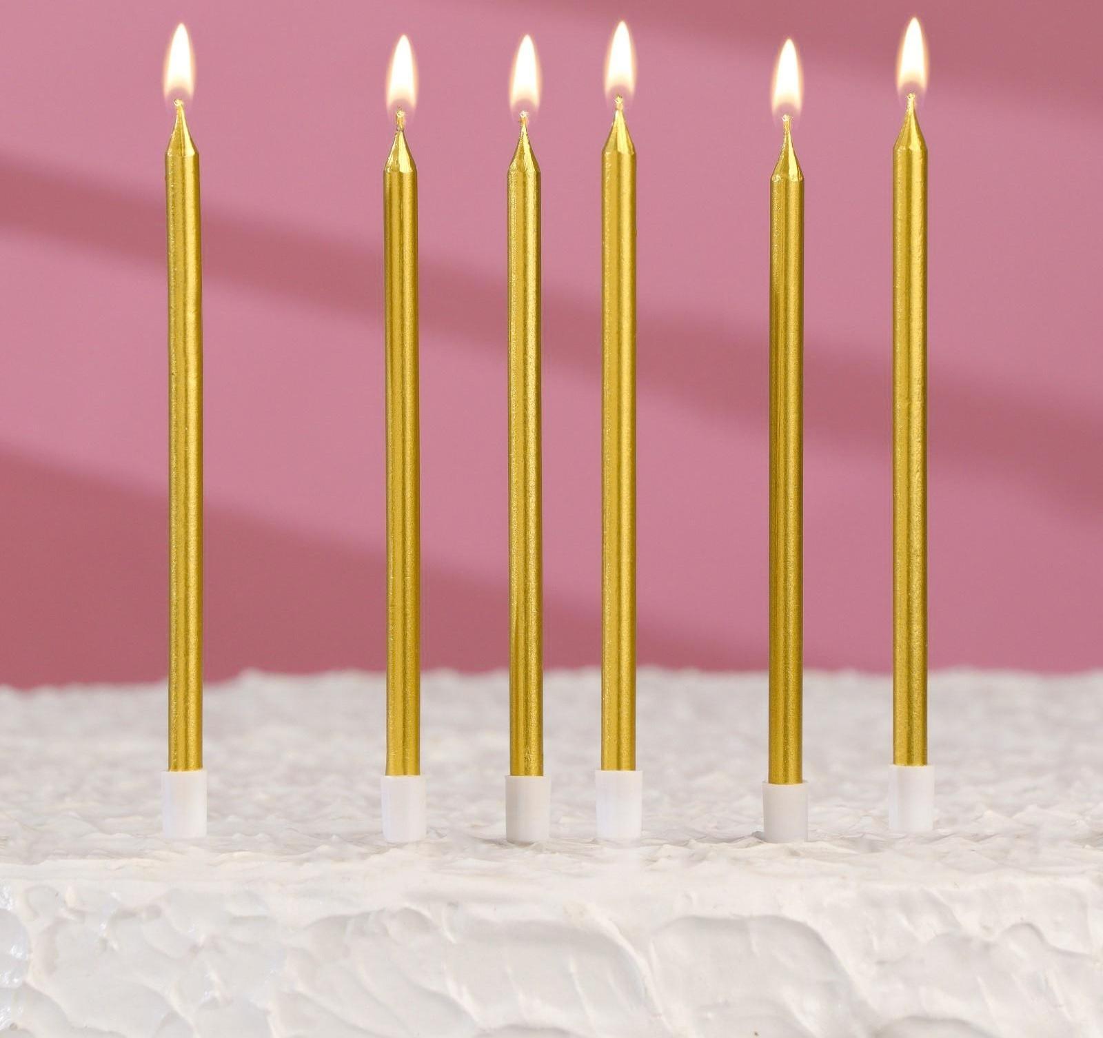 Свечи в торт коктейльные 