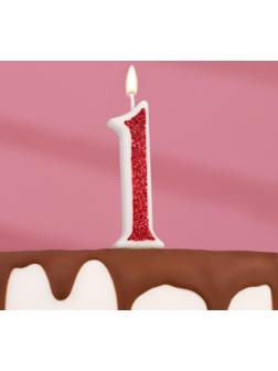 Свеча в торт на шпажке 