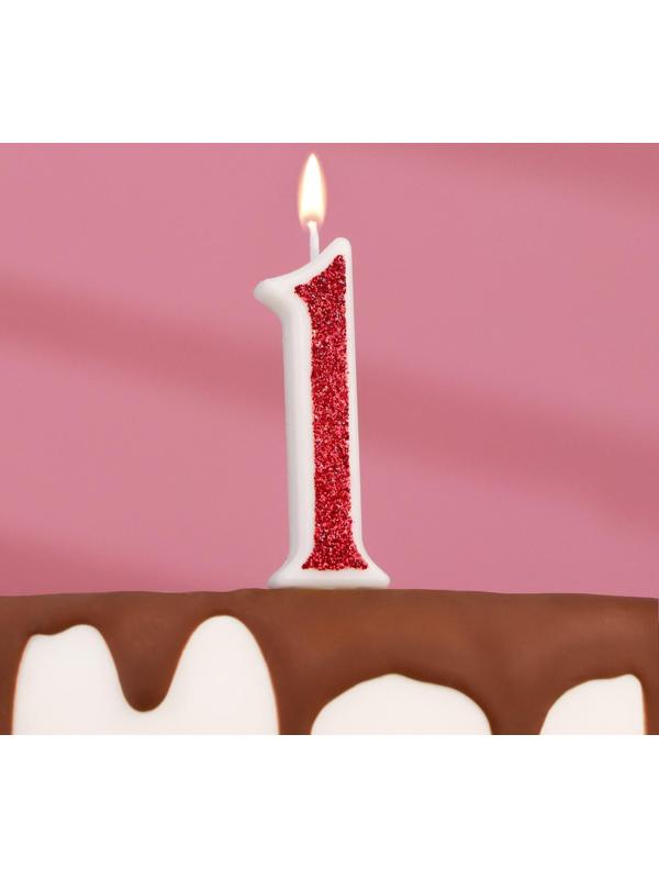 Свеча в торт на шпажке 