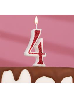 Свеча в торт на шпажке 