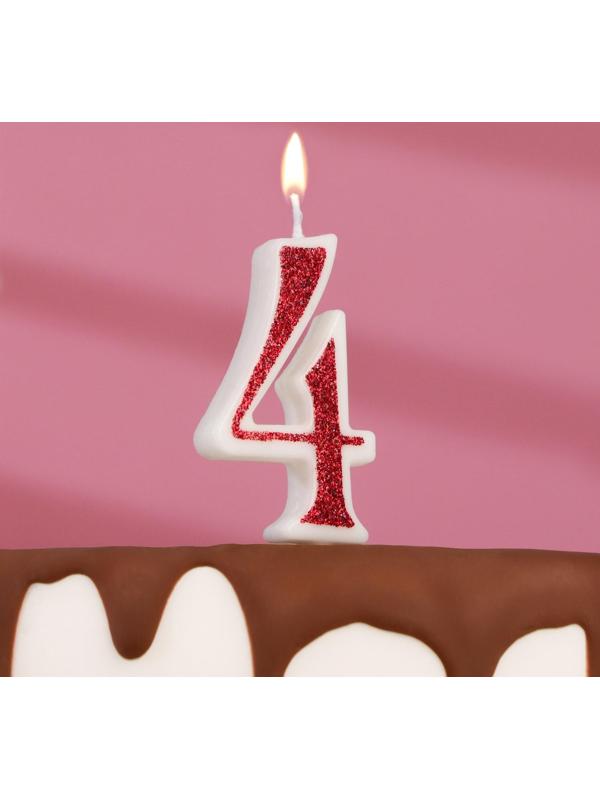 Свеча в торт на шпажке 