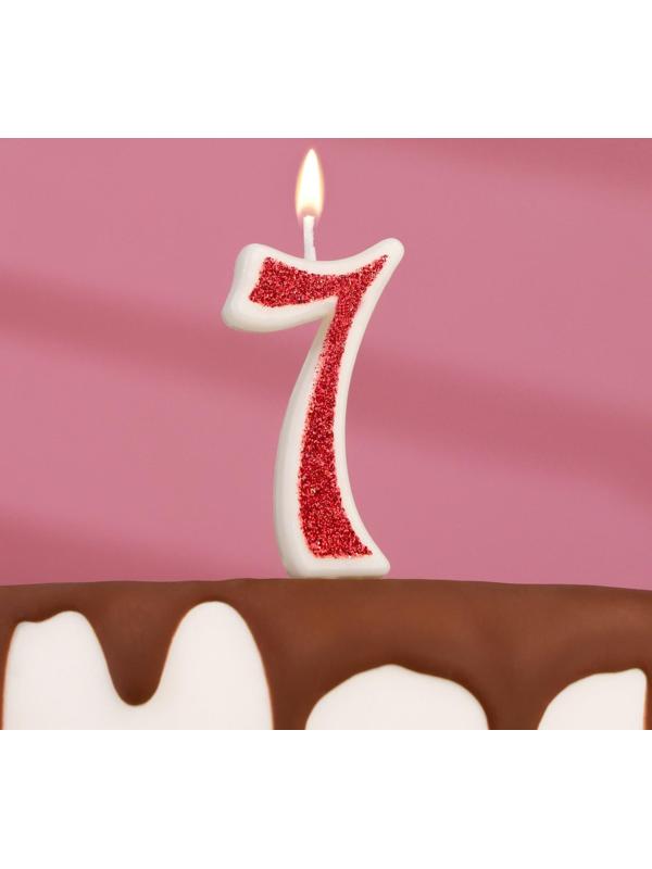 Свеча в торт на шпажке 